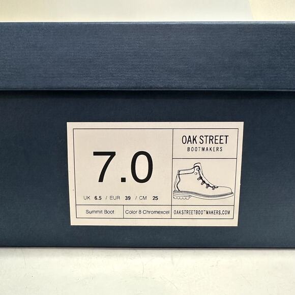 VERY GOOD Oak Street Bootmakers Summit Boots Color 8 Chromexcel Men's 7 - Picture 10 of 10